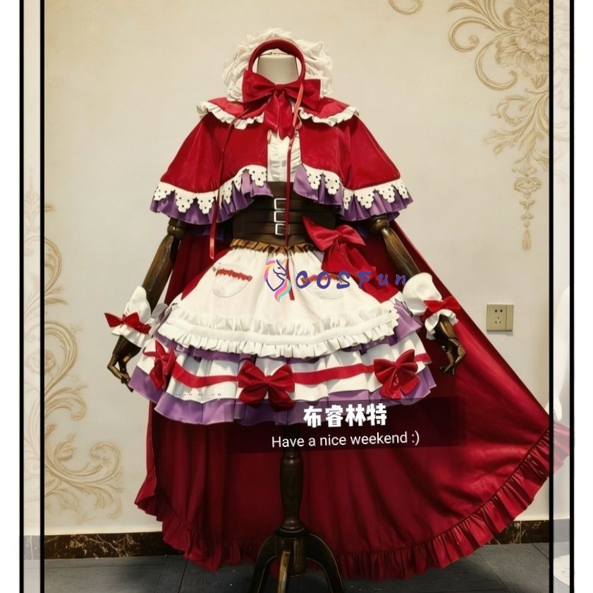 프리파라 마나카 라알라 빨간 모자 동화 코스프레 의상  - Women'S Red Accessories 리뷰 및 가격