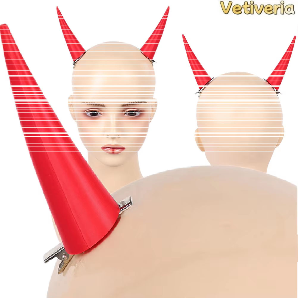 판타지아 파워 코스프레 레드 혼 소품 애니메이션 체인소 - Women'S Red Accessories 리뷰 및 가격