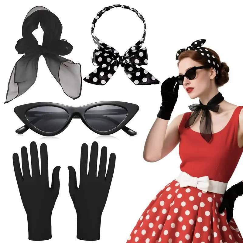 50년대 복고풍 의상 액세서리 여성 1950년대 멋진  - Women'S Accessories In The 1950S 리뷰 및 가격